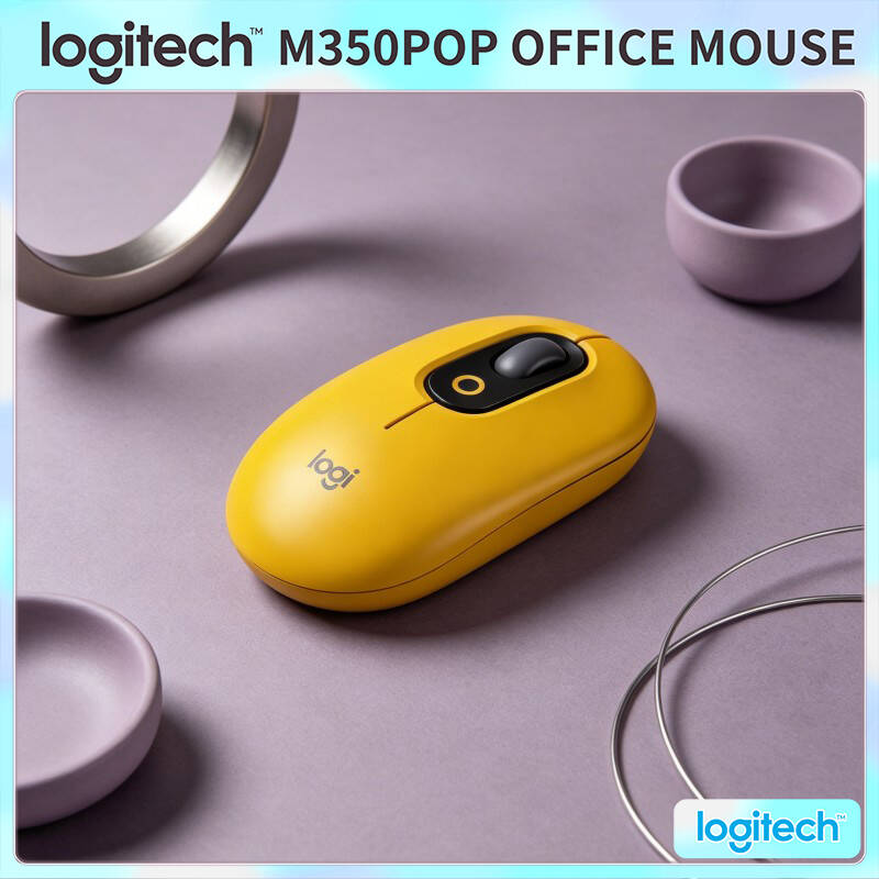 Gaming Console Logitech - Eco-Friendly Logitech M350 POP Mouse Recycled