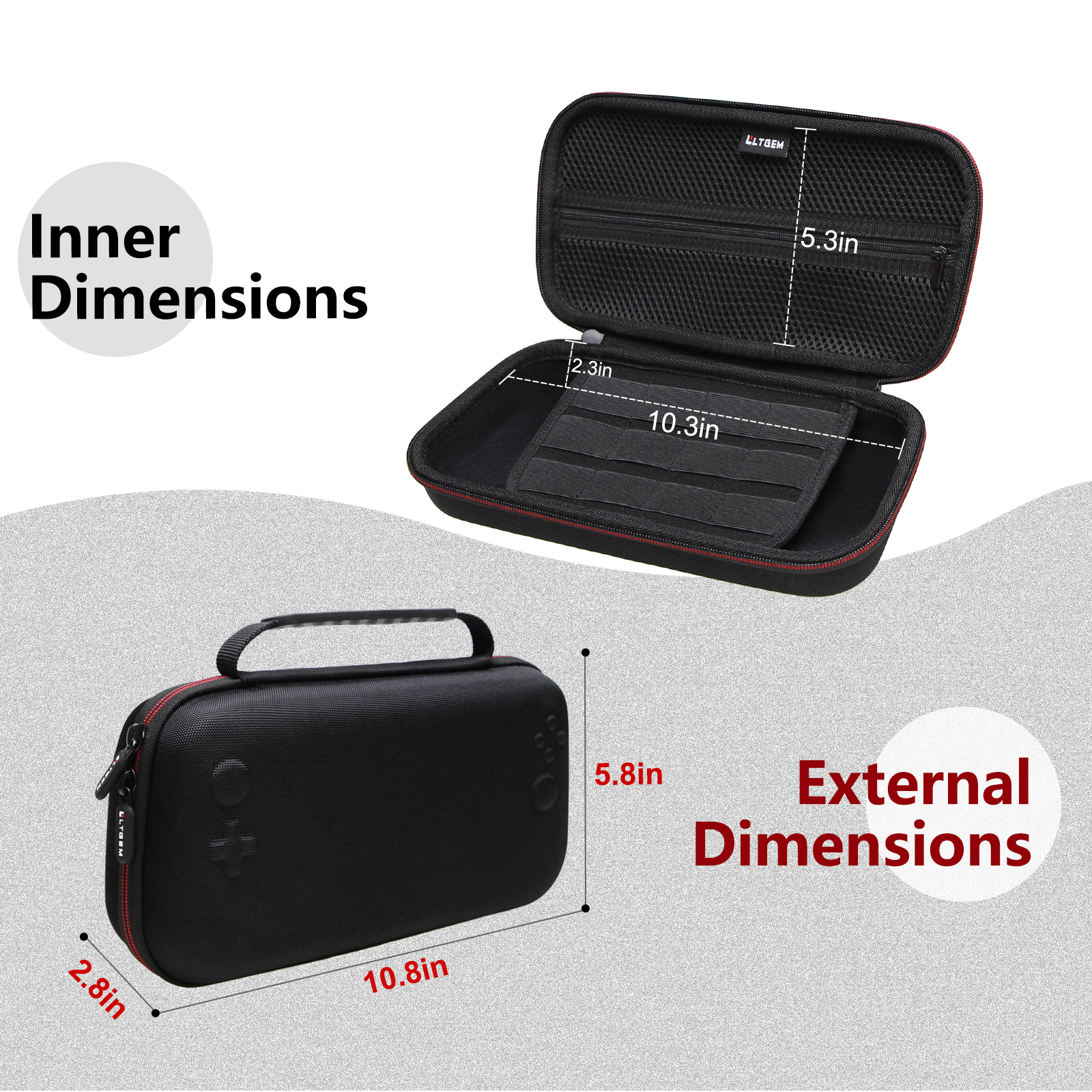 LTGEM Eva Hard Case for Logite - Gaming Console Cloud reseña y precio