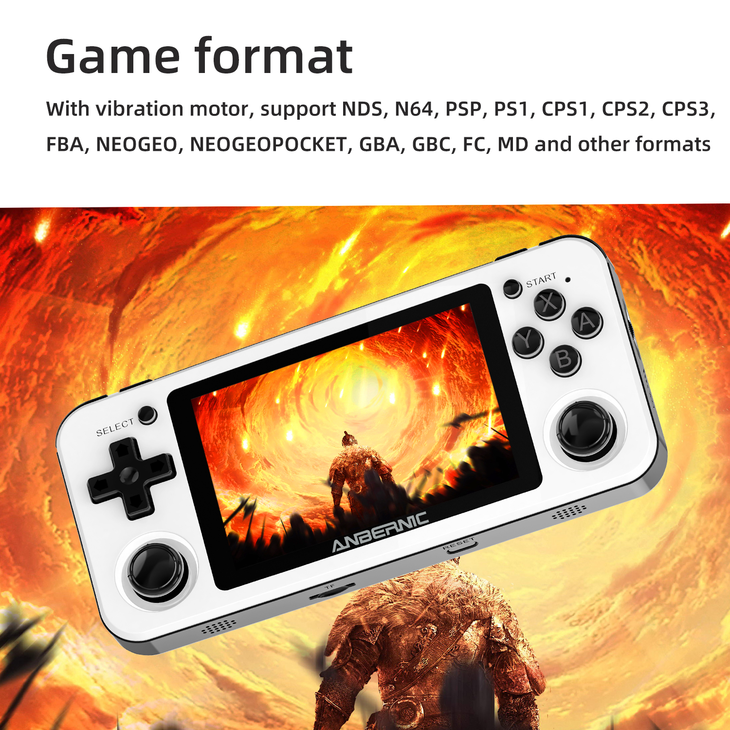 ANBERNIC RG351P Handheld Retro - Gaming Console Ayaneo reseña y precio