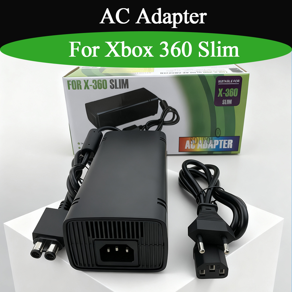 For Xbox 360 Slim AC Adapter P - Gaming Console Xbox 360 reseña y precio