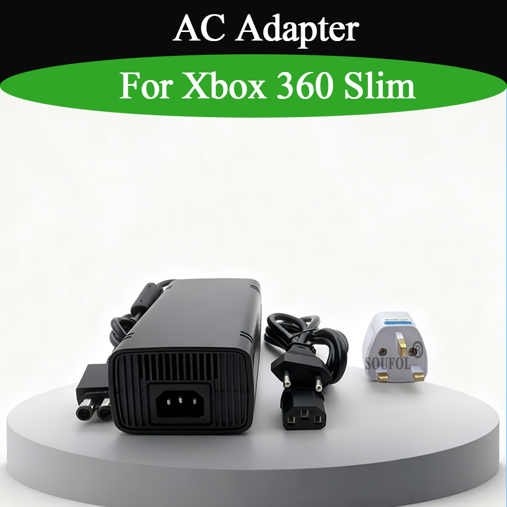 For Xbox 360 Slim AC Adapter P - Gaming Console Xbox 360 reseña y precio