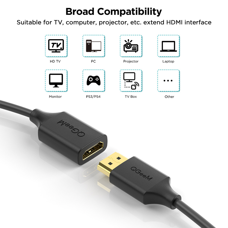 QGeeM 4K HDMI Extension Cable  - Gaming Console Bundle reseña y precio
