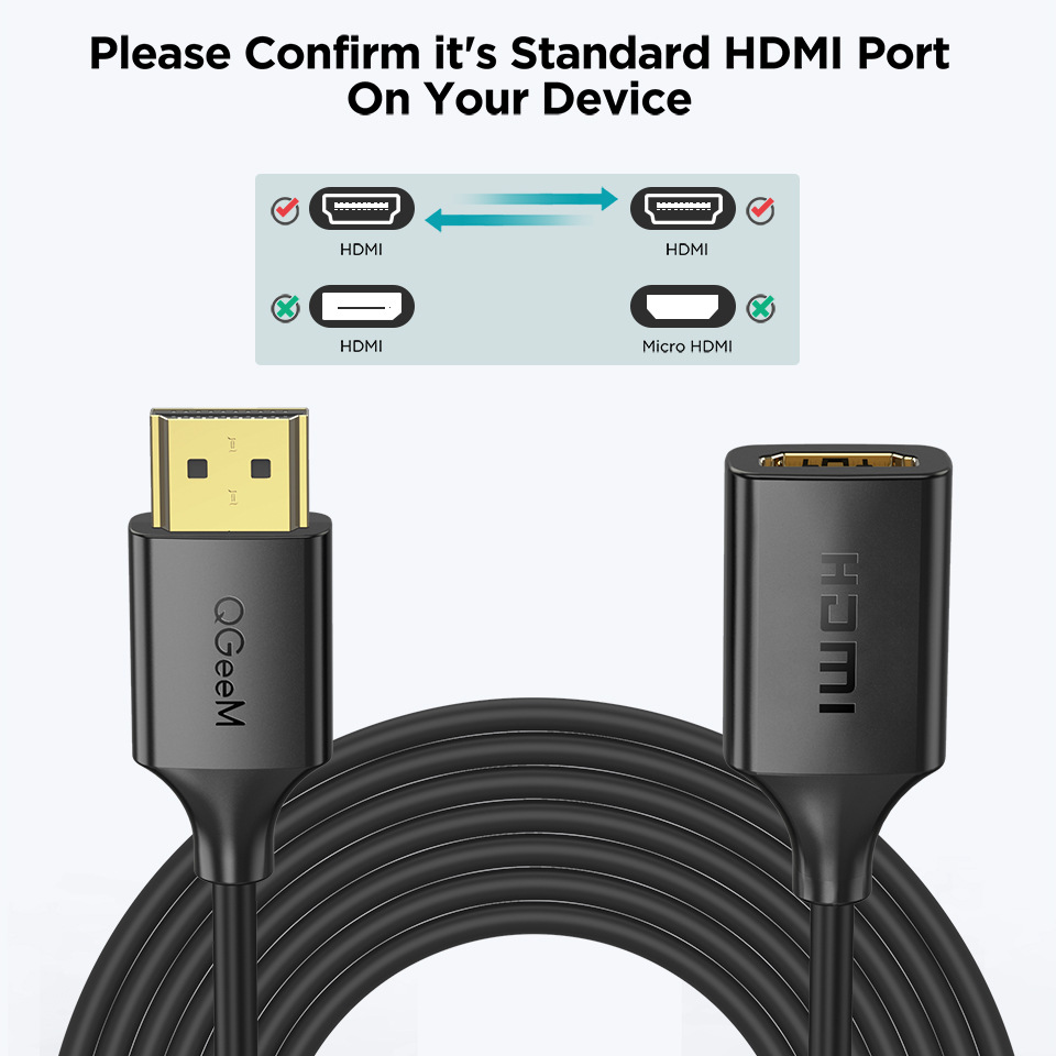 QGeeM 4K HDMI Extension Cable  - Gaming Console Bundle reseña y precio