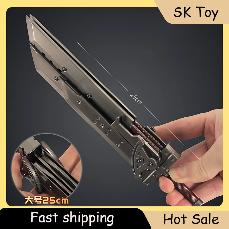 25cm Cloud Buster Sword Fantas - Gaming Console Cloud reseña y precio