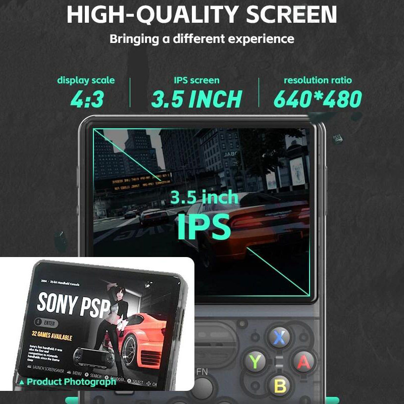 Mini R36S Retro Handheld Video - Gaming Console Xbox 360 reseña y precio