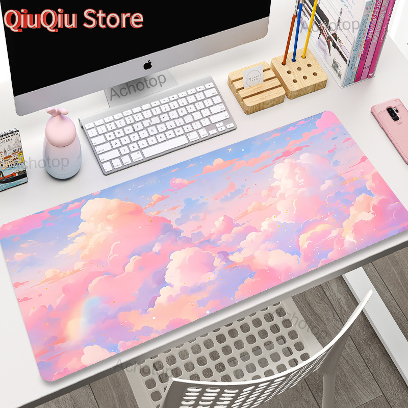 Pink Clouds Mouse Pad Gamer Mo - Gaming Console Cloud reseña y precio