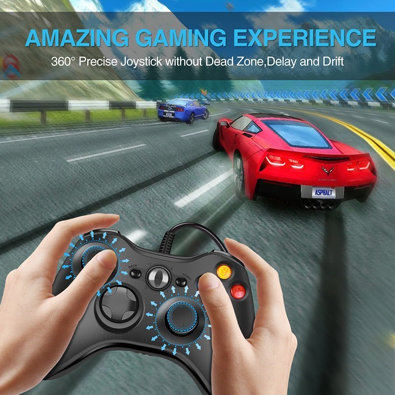 Wired USB Game Controller For  - Gaming Console Xbox 360 reseña y precio