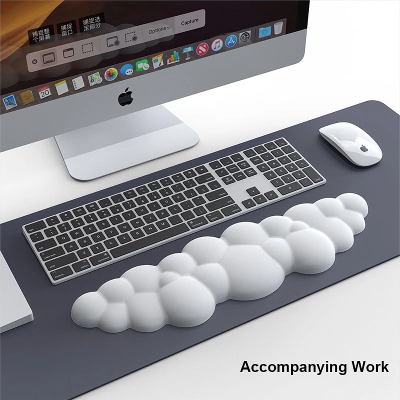 Mouse pad with wrist rest keyb - Gaming Console Cloud reseña y precio