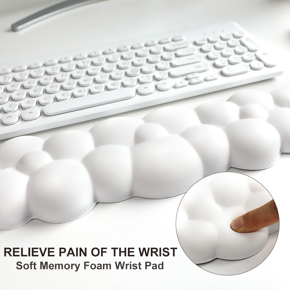 Mouse pad with wrist rest keyb - Gaming Console Cloud reseña y precio