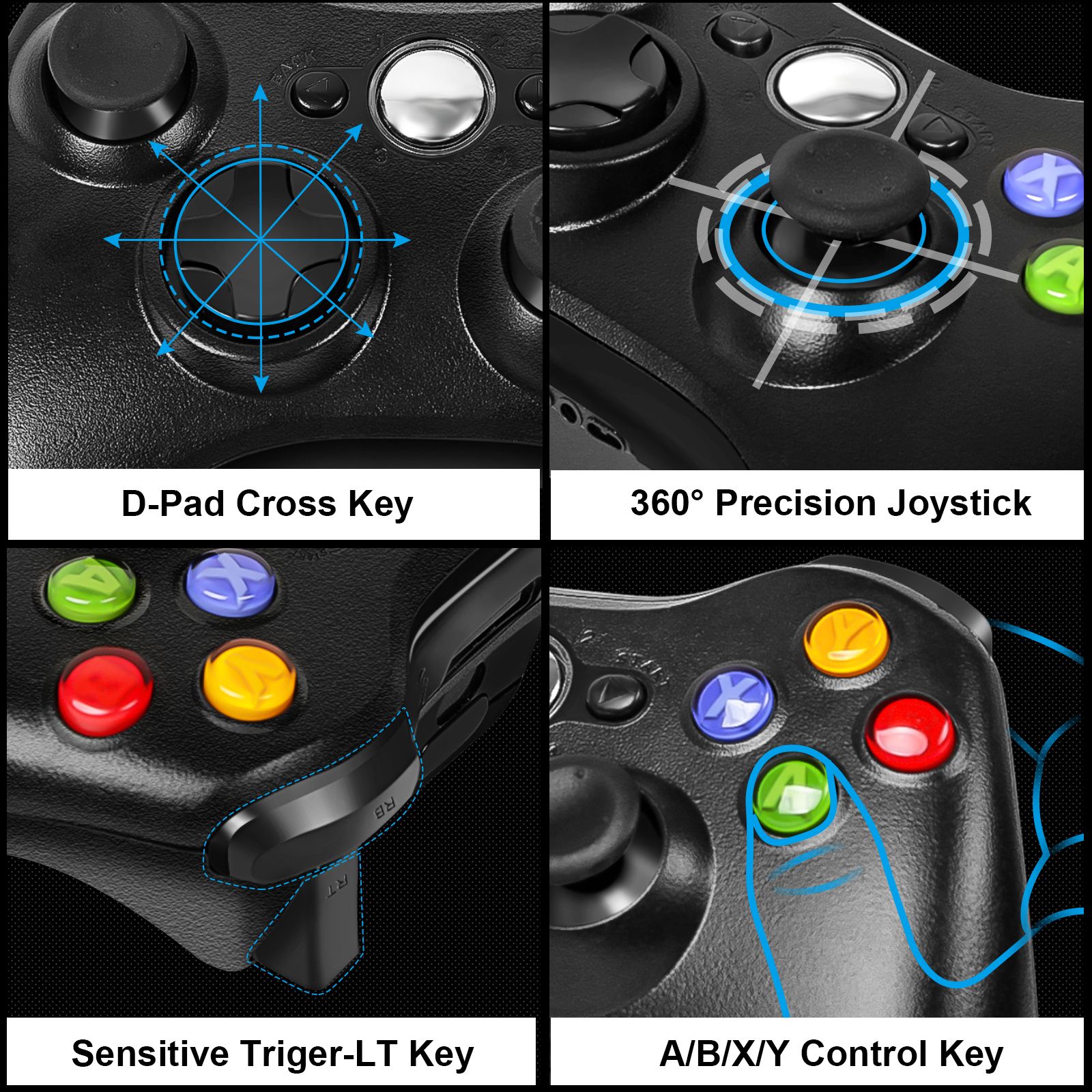 Gaming Controller For Xbox 360 - Gaming Console Xbox 360 reseña y precio