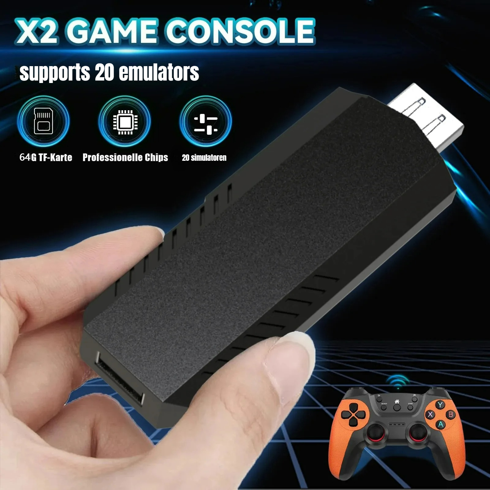 X2 Pro Game Stick Retro Game C - Gaming Console X2 reseña y precio