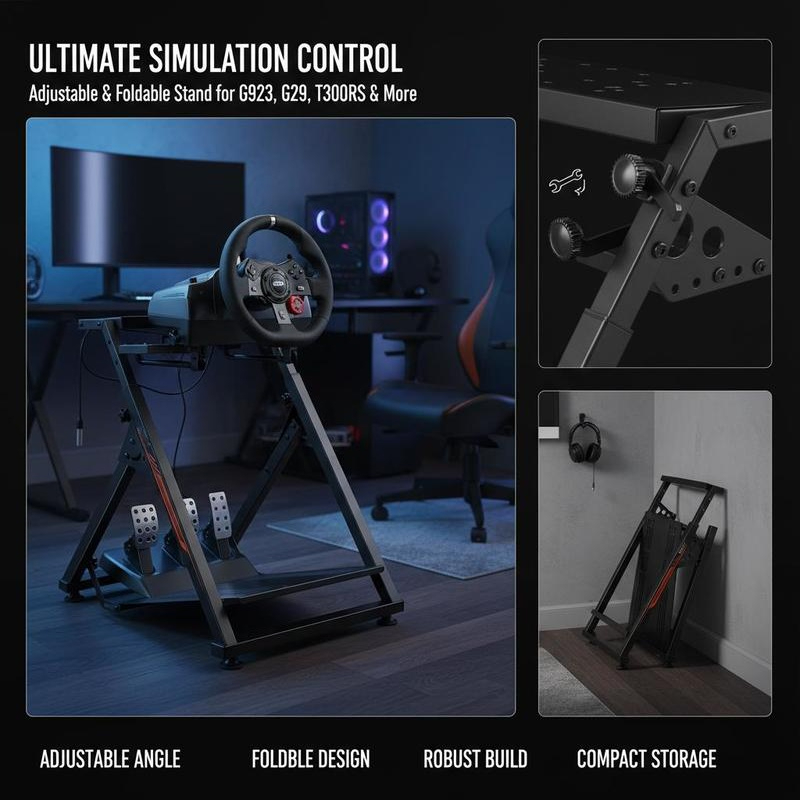 Steering Wheel Bracket 22x19x2 - Gaming Console Logitech reseña y precio