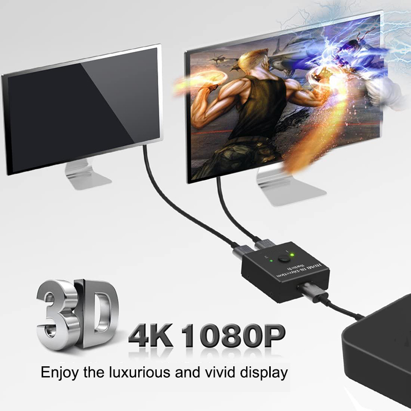 HDMI-compatible Adapter 2 in 1 - Gaming Console Bundle reseña y precio