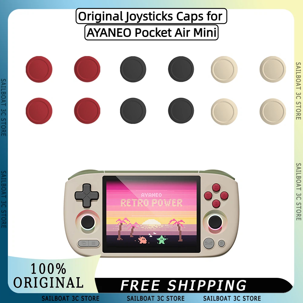 Original Joysticks Caps for AY - Gaming Console Ayaneo reseña y precio