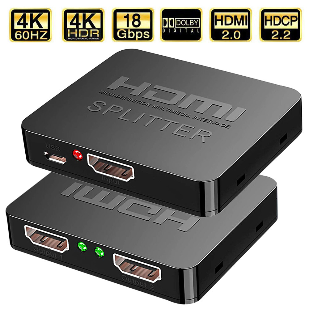 2023 Best 4K HDMI Splitter 1x2 - Gaming Console Bundle reseña y precio