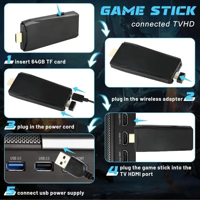 Plug And Play Retro Game Conso - Gaming Console X2 reseña y precio