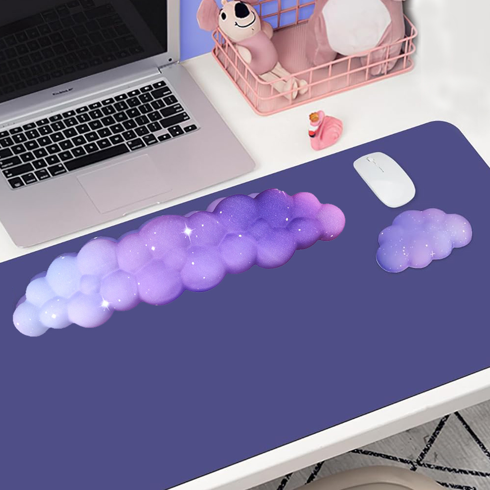 Mouse pad with wrist rest keyb - Gaming Console Cloud reseña y precio