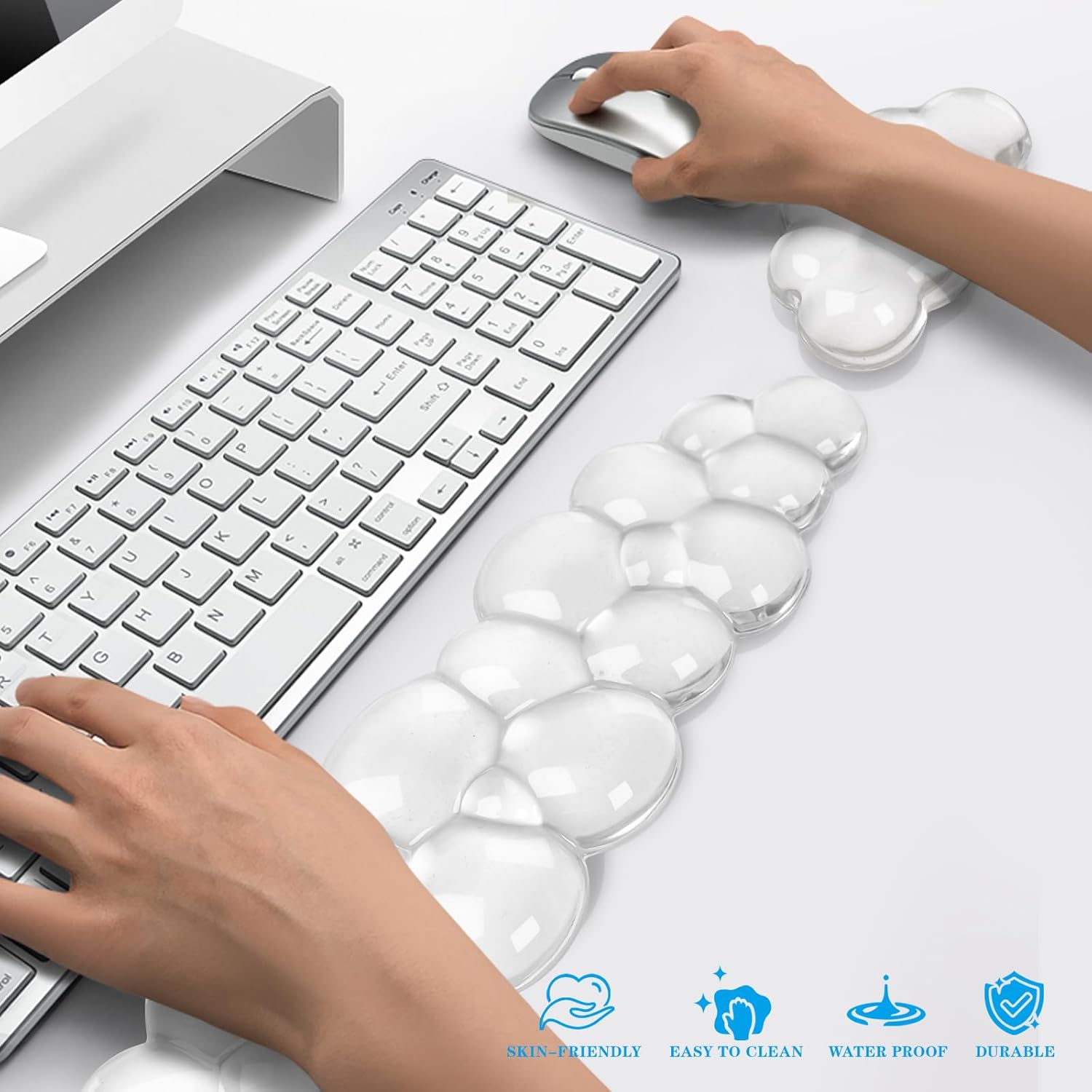 Keyboard Cloud Wrist Rest Anti - Gaming Console Cloud reseña y precio