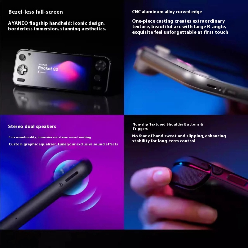 AYANEO Pocket S2 Pro Handheld  - Gaming Console Ayaneo reseña y precio