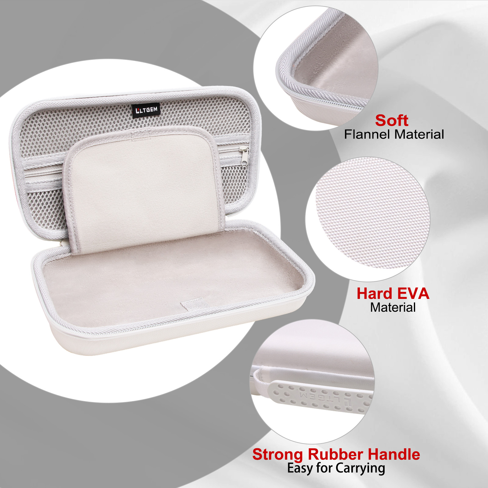 LTGEM Eva Hard Case for Logite - Gaming Console Logitech reseña y precio